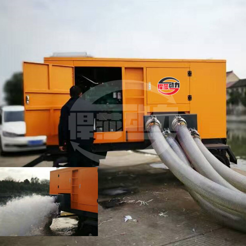 悍莎动力柴油机水泵,防汛泵车产品简介