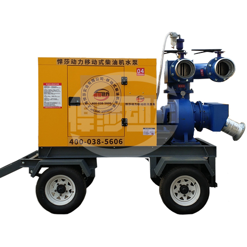 1000m³防汛排水泵车（真空辅助）